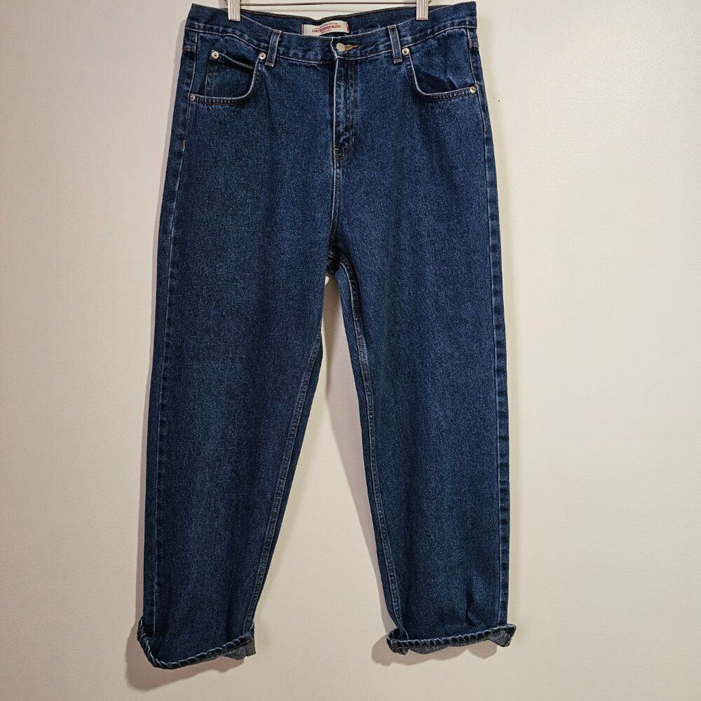EUC CANYON RIVER BLUES HIGH RISE BLUE DENIM VINTAGE FIT